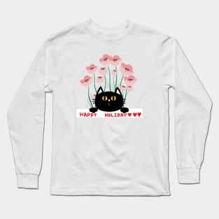 HAPPY HOLIDAY Long Sleeve T-Shirt